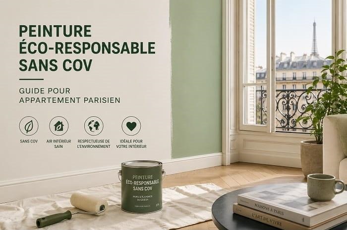 Peinture éco-responsable sans COV guide complet pour votre appartement parisien Original