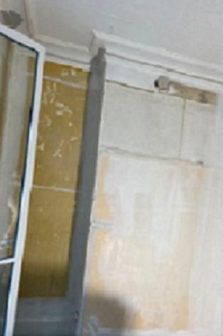 Avant travaux 4 – Dépose des revêtements après un dégât des eaux Avant travaux 4 – Dépose des revêtements après un dégât des eaux